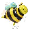 Insect-shaped Bee Balloons for Children's Birthday and First Birthday Party Scene Background Decoration Aluminum Film Balloons