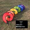Colorful Hot Air Balloon Sequin Windmill Spinner - Outdoor Garden Decoration
