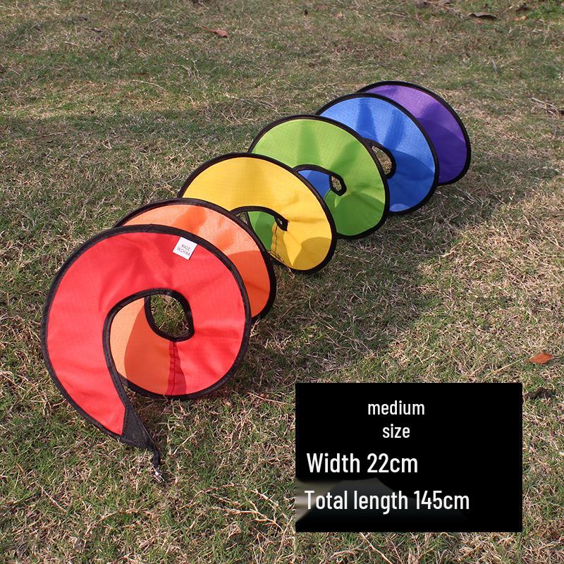 Colorful Hot Air Balloon Sequin Windmill Spinner - Outdoor Garden Decoration