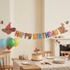 Paper Banner Birthday Banner Pull Flag Pet Party Decoration New Photo Prop Decoration