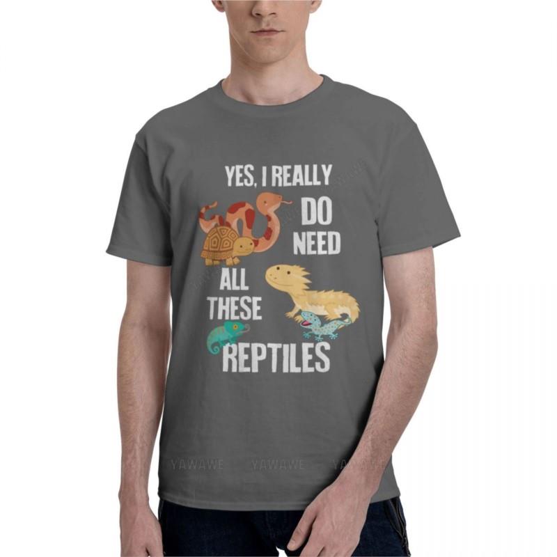 Summer Tshirt Unisexs Cotton Tshirt Need All These Reptiles Classic TShirt Tshirts for Unisex Cotton Unisexs Clothes Unisex Workout Shirt