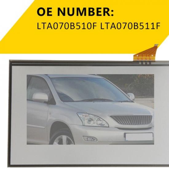 7" Touch Screen Digitizer Glass 4 Pin For 1999-09 Lexus GS300 GS350 GS430 GS450H