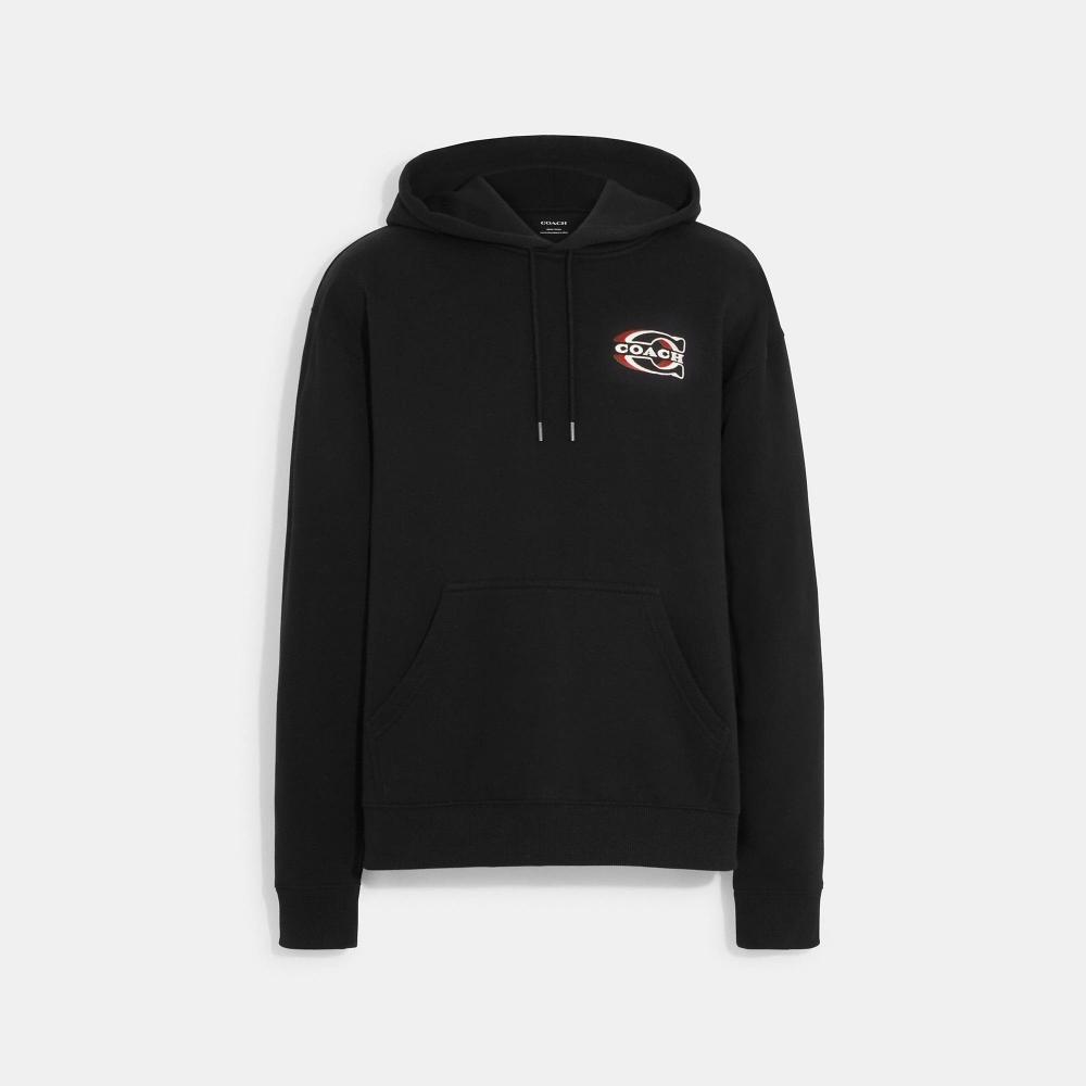 

Худи Coach Gradient Signature черный
