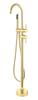 ILLUSION II Light Gold Floor-standing Bathtub Tap Besco