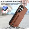 Cowboy-Muster Reißverschluss Magnetkartenfach Geldbörse Leder Handyhülle Für Samsung S25 Ultra S24 Plus S23 A17 A07 Tasche Ständer Hülle