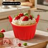 Moules à Muffin en Silicone de Qualité Alimentaire Antiadhésifs Caissettes à Cupcakes pour Muffins Bonbons Réutilisables Porte-Gâteaux pour Fêtes