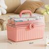 3 Layers Large Capacity Family Medicine Organizer Storage Box Portable First Aid Kit Medicine Container Emergency Pharmacy Box