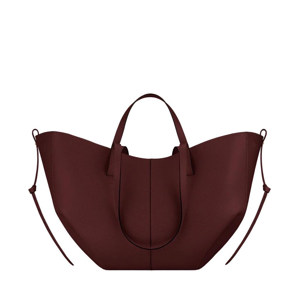 Kabelka crossbody z pravé kůže - Niche designová taška přes rameno, Velkokapacitní pro ženy