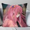 Gotou Hitori Anime BBocchi The Rock Pillow Case Fashion Square Pillowcase Bedroom Sofa Room Ins Decoration Leisure