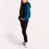 adidas Originals Color Block Logo Hoodie Women Hoodies Black Blue EJ8742