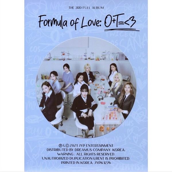 TWICE - Formula of Love: O+T=<3 3rd full-length album random delivery