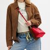 COACH City Cow Leather Tote Bag, Shopping Bag, Shoulder Bag, Crossbody Bag, Handbag Mini Women's Red CW031-IMUP7