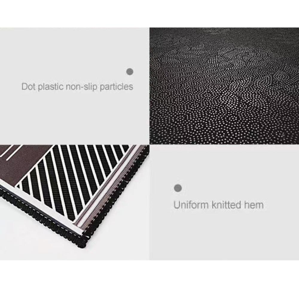 Floor Mat Crawling Traffic Game Mat Soft Toddler Crawling Road Carpet Road Traffic Route Mat  Baby