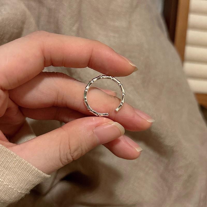 

Gorgeous Collection New Of S925 Sterling Silver Rings For Women Featuring Chic Shapes Geometric J2684