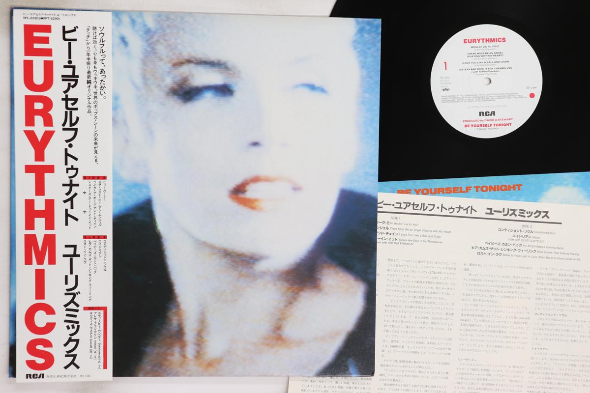 

LP Record EURYTHMICS - Be Yourself Tonight RPL8290 RCA 1985 Japan Obi Rock Used