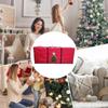 Christmas Decoration Storage Holiday Large Organizer Tote Christmas Wreath Red Storage Bag For Under Bed Bedroom Attic Basement