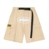 Corteiz Streetwear Short Pants Men Women Alcatraz Ship Print Loose Fit Cotton Shorts