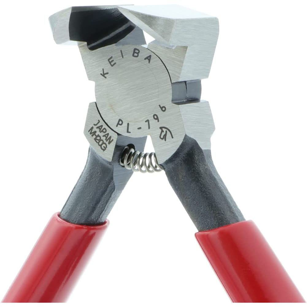 Maruto Hasegawa Kousakusho KEIBA Plastic Flat 90 Nippers, Tip, Degree, 140mm, PL-796