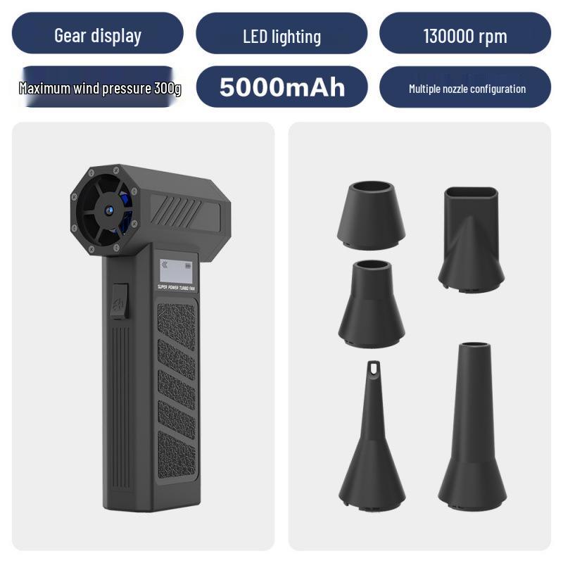 

2025 High-Speed Miniature Turbine Fan & Vacuum Cleaner Dust Blower 14.1 x 12.3 x 4.2