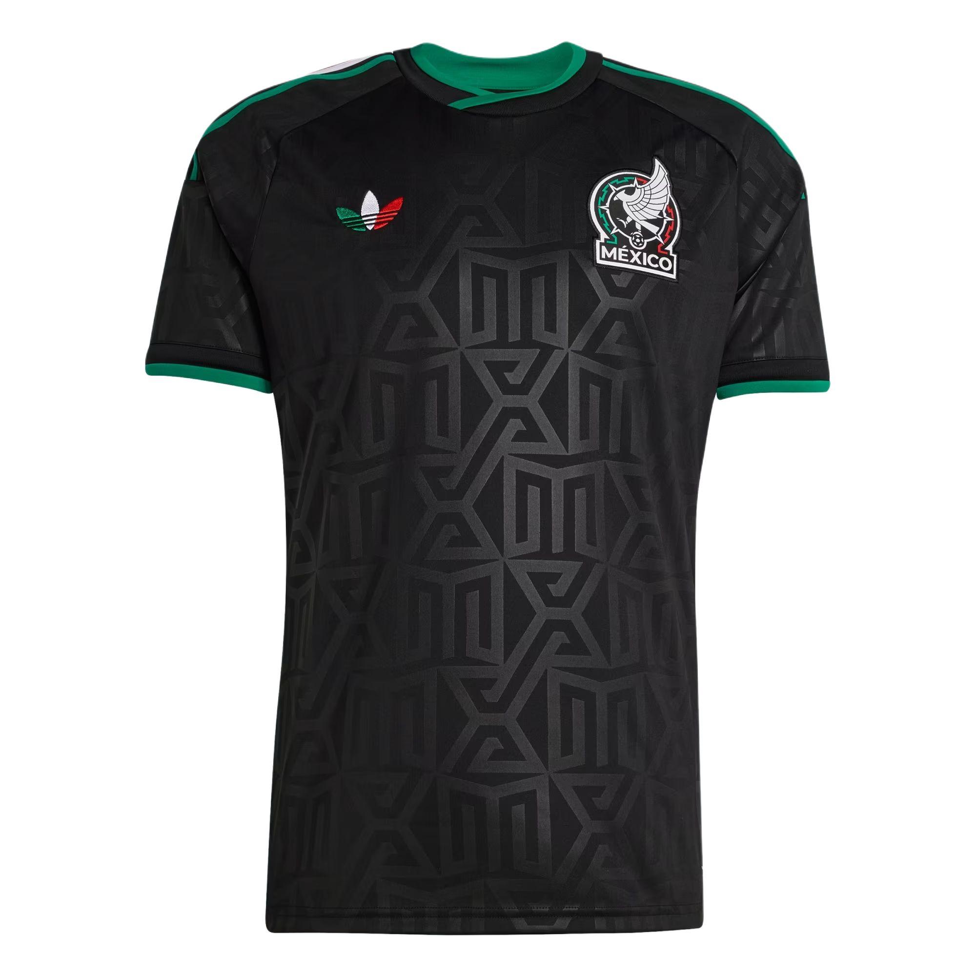 Adidas Mexico 2026 Third Stadium Jersey Black Men Tops JL8545
