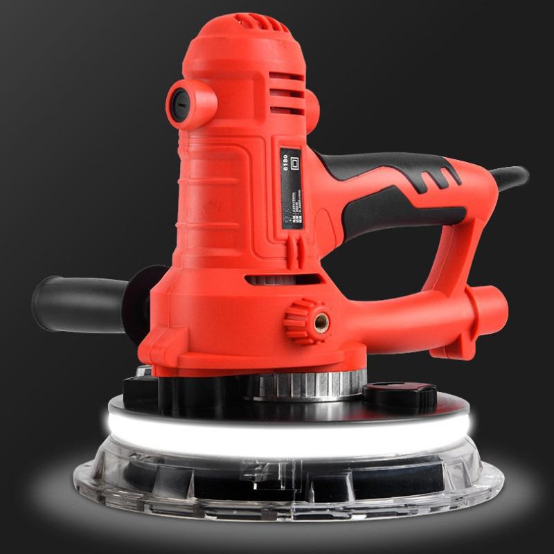 7-inch Portable Electric Drywall Sander Handheld Wall Polishing Machine Multifunctional Grinding Wall Putty Polisher