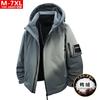 Mens Oversized Hooded Down Jacket Winter Warm Loose Fit Plus Size Parka Black Army Green Gray