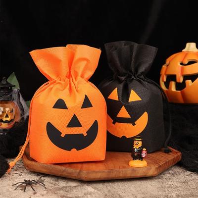 Packaging Coin Purse Halloween Candy Bag Handbag Drawstring Storage Pouch  Halloween