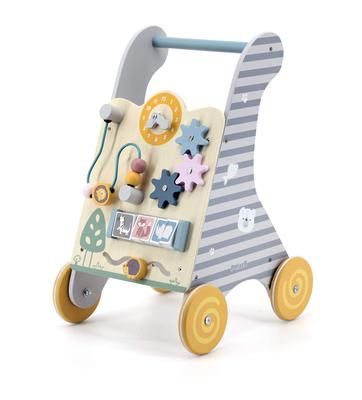 VIGA PolarB Baby Walker, 31.7 X 27.5 X 45.5 Cm, Walking Aid, Wooden Toy, TYPR44028