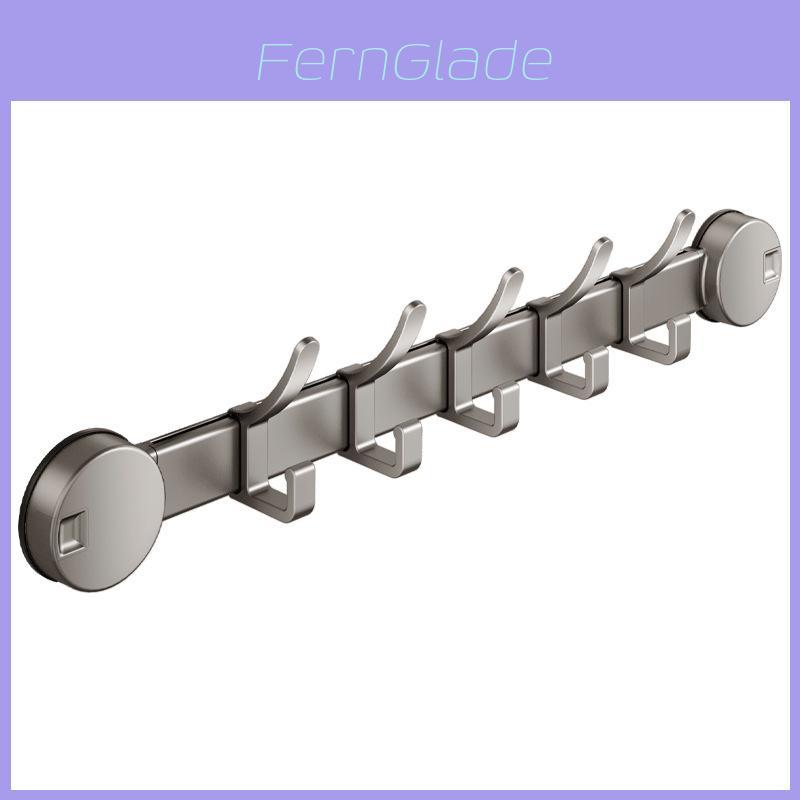 Sucker Wall Mount Hook Rack With Strong Adhesive For Bathroom And Home Storage