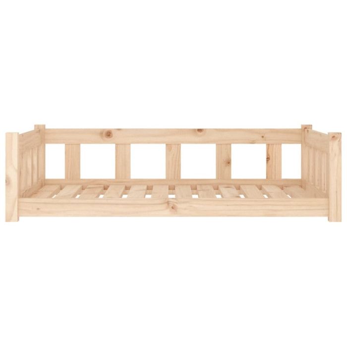 VidaXL Dog Bed 105.5x75.5x28 Cm Solid Pine Wood 833257