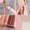 Fashion Zipper Wallets Womens Long Purses Handbags Coin Purse Cards Holder Pu Leather Billfold Wallet