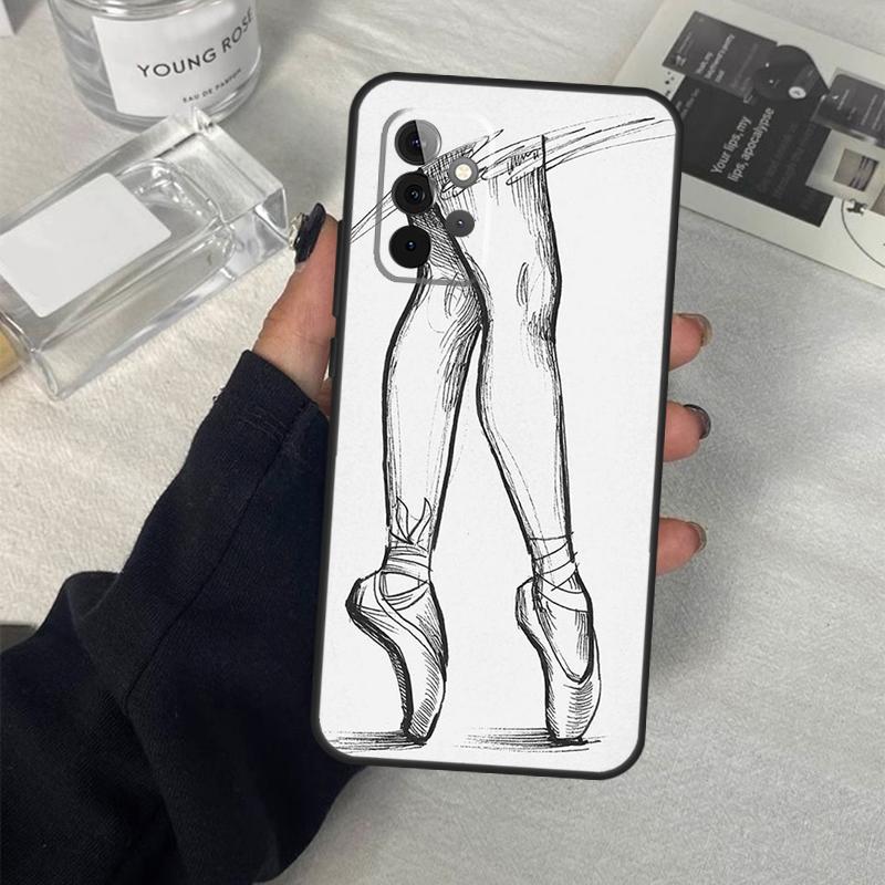 Ballet Dance Case For Samsung Galaxy A53 A33 A23 A13 A14 A24 A34 A54 A52 A32 A22 A12 A51 A71 A21S Cover