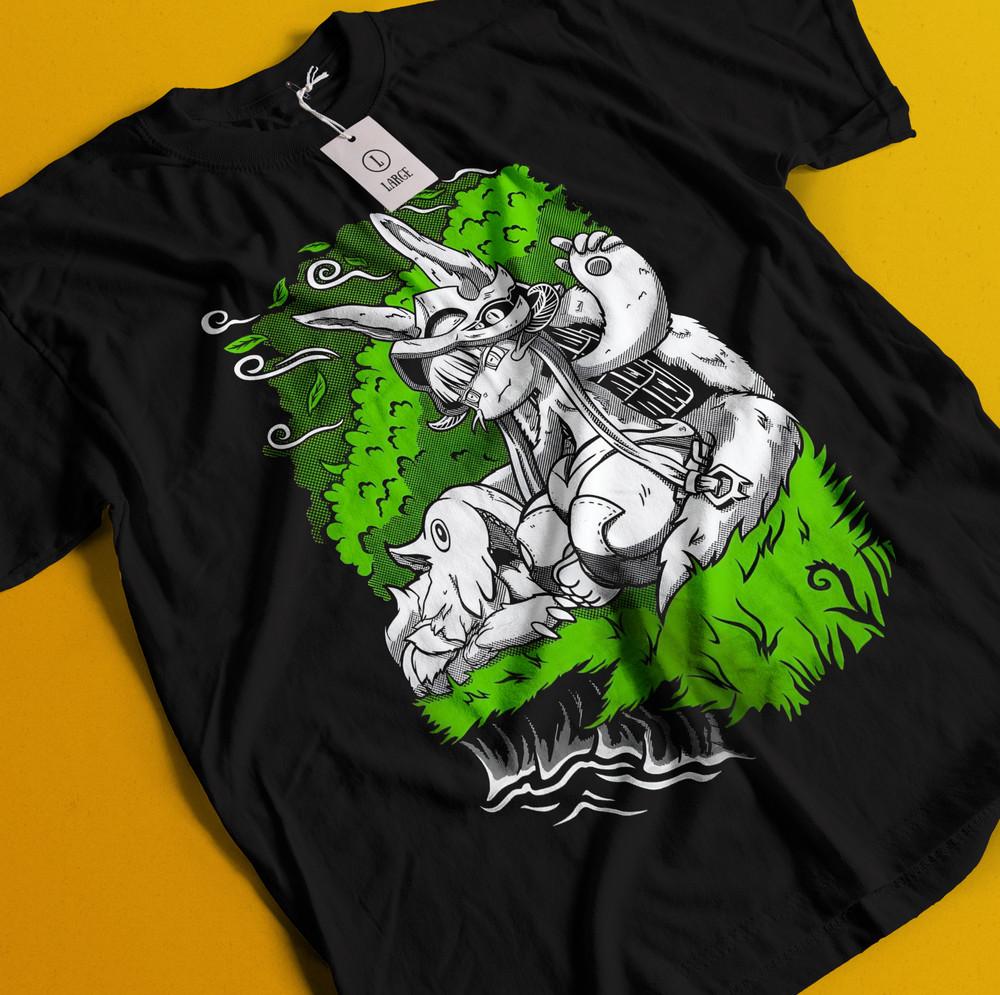 

Made in Abyss T-Shirt Girl anime Kawai nanachi faputa Daily manga Black Shirt 4XL