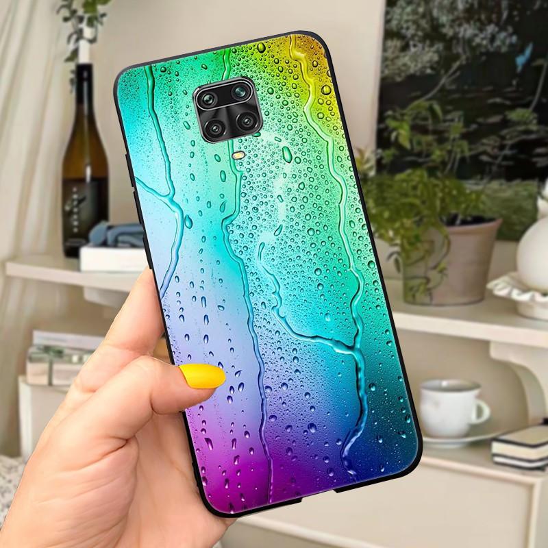 For Xiaomi Redmi Note 9 Pro Case Note9 9S Flowers Silicone Soft TPU Back Cover For Xiaomi Redmi Note 9Pro Max Case Coque Fundas