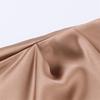 Spring 2026 Asymmetrical Sleeve Silk Satin Midi Dress
