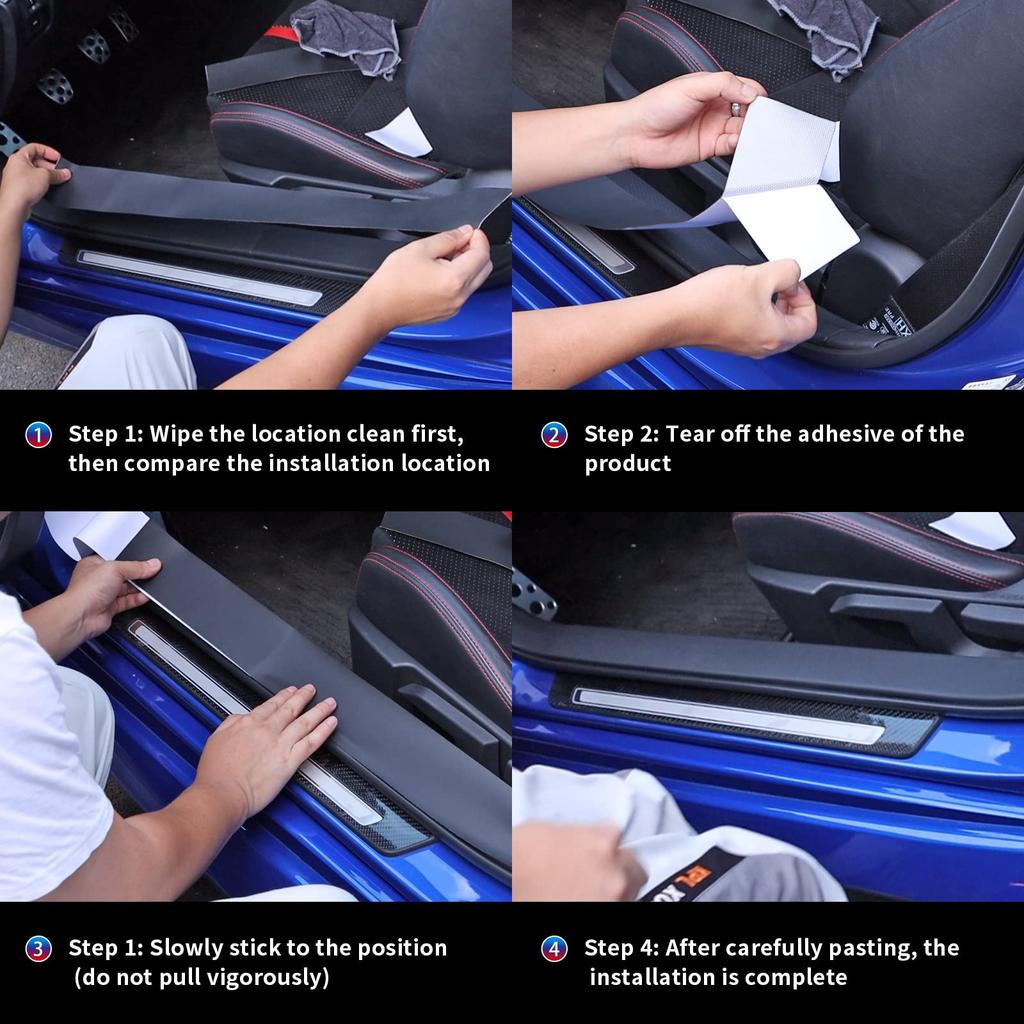 KUNGKIC Für Toyota GR86 ZN8 Subaru BRZ ZD8 2021 2022 2023 2024 Trittbrett