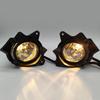 Car LED Front Bumper Fog Light For Toyota Hilux VIGO MK7 2012 2013 2014 2015 2016 with Wires Switch Harness Kit Fog Lamp Cover
