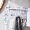 Plastic Transparent Clips Hooks For Clothing Towel Kitchen Bedroom Tool Storage
