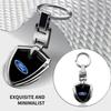 Hot New Car Key Chain Pendant Logo Key Chain Luxury Car Keychain For Ford Focus ST Ranger Mondeo Kugo Ecosport Fiesta Kuga Fusio