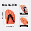 Swimming Paddles Profession Hands Swimming Training Hand Paddles Flippers Adjustable Silicone Straps Women Men Children Unisex