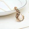 Screwable Ebony Acorn Pendant Wooden  Long Necklace Pine Cone Design Drop Jewelry Accessories for Women Birthday Gifts
