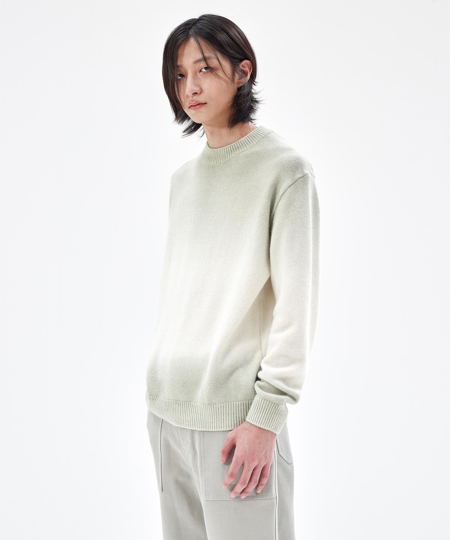 Insilence Gradient Knit Light Green S