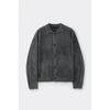Gray Chenille Collar Cardigan Cwwaw25712gyx