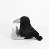 New Product: Black Crow Plush Birdie, A Plush Toy Featuring A Realistic Simulation Of A Crow, Perfect As A Cuddly Companion