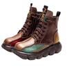 Women's Boots Retro Casual Thermal Laceup Shoes Fashion Breathable Thicksoled women's boots Boots for Women Boots Fashion