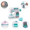 Children Electric Sewing Machine Toy with LED Pretend Play Emulational Educational Household Baby Girls Gift Play Set