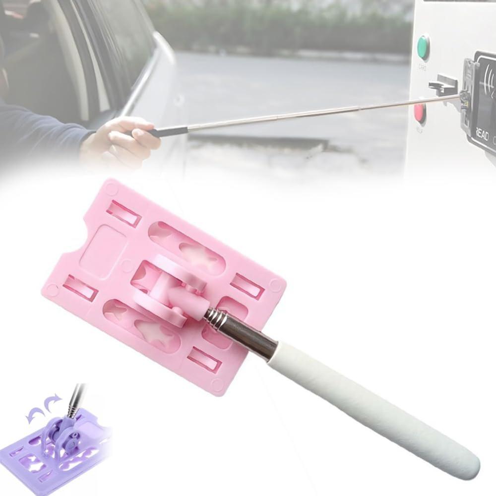 Durable 20-60cm Car Toll Card Stick Contactless Touch N Go Stick Telescopic Rod Car Accessory Payment Rod For Car Transportation