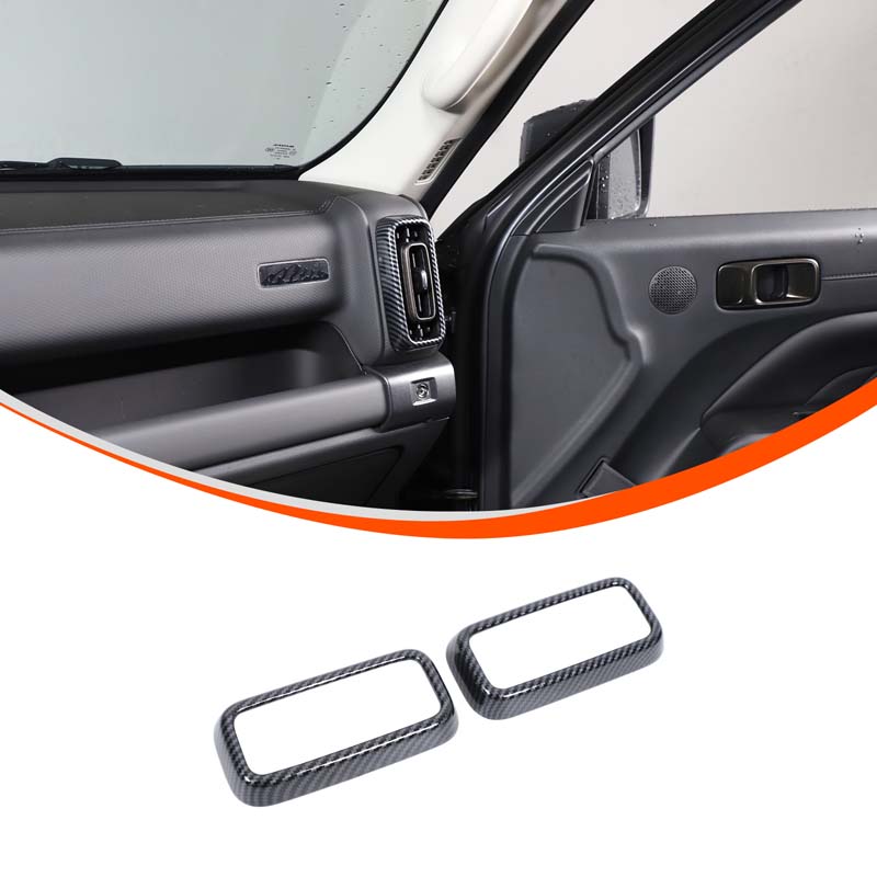 ABS Carbon Fiber For Haval H9 2026-2026 Car Gear Shift Panel Trim Window Glass Lift Button Switch Trim Cover Car Accessories