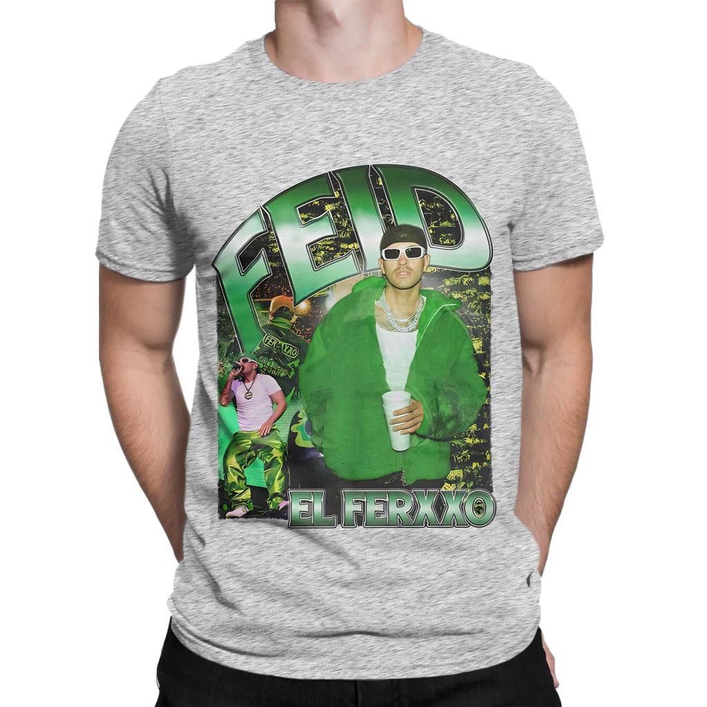Feid Ferxxo Funny 100 Cotton TShirt Feid Tops Tees For Unisex