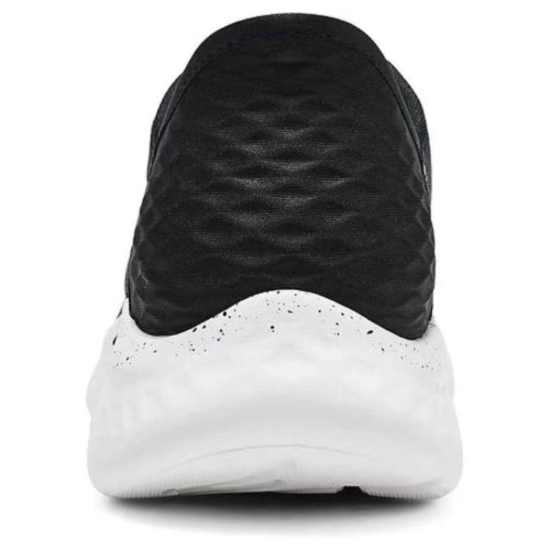 Skechers Women Go Black White Low Top Running Shoes Comfort Versatile 129452-BKBL